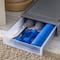IRIS® 27.5qt. Gray & Clear Underbed Storage Drawer